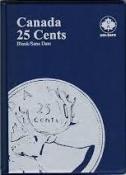 Canadian 25 Cents Quarter Coin Collection Album