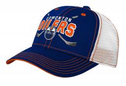 Edmonton Oilers Youth Trucker Mesh Hat