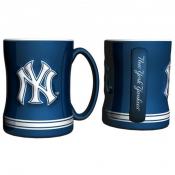 New York Yankees 14 oz. Sculpted Mug