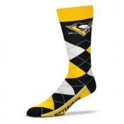 Pittsburgh Penguins Argyle Lineup Socks