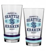Seattle Kraken 2 pack 16 oz. Mixing Glasses