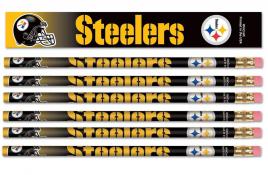 Pittsburgh Steelers 6 Pack Pencil Set