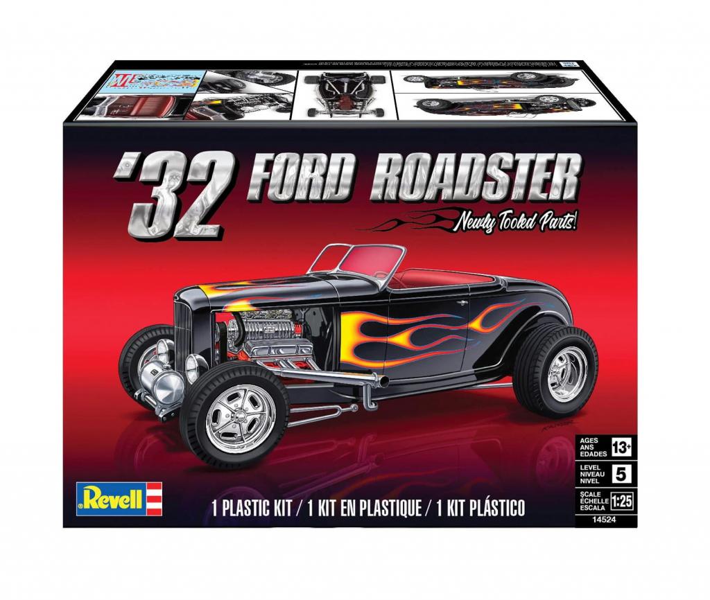 1932 Ford Roadster 1:25 Model Kit