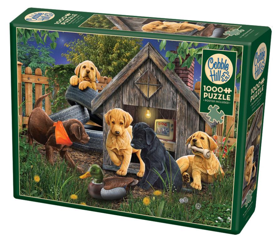 Cobble Hill - 1000 pc. Puzzle - In The Doghouse