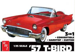 1957 Ford Thunderbird 3'N'1 1:25 Model Kit