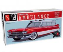 1959 Cadillac Ambulance 1:25 Model Kit