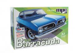 1969 Plymouth Barracuda 3'N'1 1:25 Model Kit