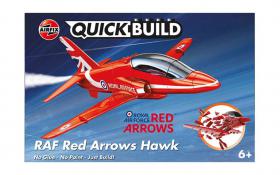 Red Arrows Hawk Plane, Quick Build SNAP Model Kit