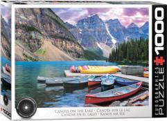 Eurographics - 1000 pc. Puzzle - Canoes on the Lake