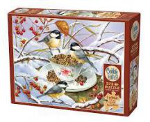 Cobble Hill - 275 pc. Puzzle - Chickadee Tea