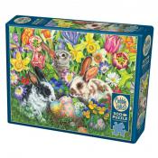 Cobble Hill - 500 pc. Puzzle - Easter Bunnies