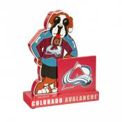 Colorado Avalanche Mascot Statue with Avalanche Logo