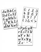 Crafter's Workshop Calligraphy Alphabet Stencils 1.5 