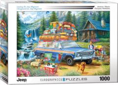 Eurographics - 1000 pc. Puzzle - Loading the Wagoneer