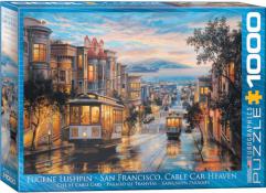 Eurographics - 1000 pc. Puzzle - San Francisco Cable Car Heaven
