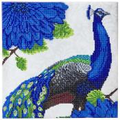 Craft Buddy Crystal Art - Flowering Peacock