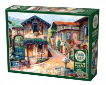 Cobble Hill - 1000 pc. Puzzle - Fountain on the Square