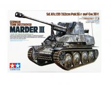 German Tank Destroyer Marder III 1:35 Model Kit