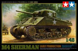 M4 Sherman Early Production 1:48 Model Kit