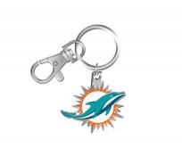 Miami Dolphins Logo Keychain