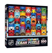 Masterpieces - 100 pc. Puzzle - Hockey Mascots