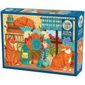 Cobble Hill - 500 pc. Puzzle - Pumpkin Patch Cats