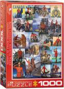 Eurographics - 1000 pc. Puzzle - RCMP Collage