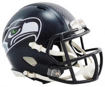 Seattle Seahawks Riddle Speed Mini Football Helmet