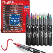 Sharpie Creative Acrylic Paint Markers - Brush Tip