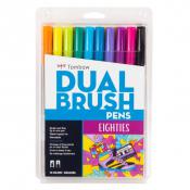 Tombow Eighties Dual Brush Pen Art Marker 10 Color Set