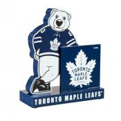 Toronto Maple Leafs Mascot Statue with Maple Leafs Logo