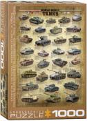 Eurographics - 1000 pc. Puzzle - World War II Tanks